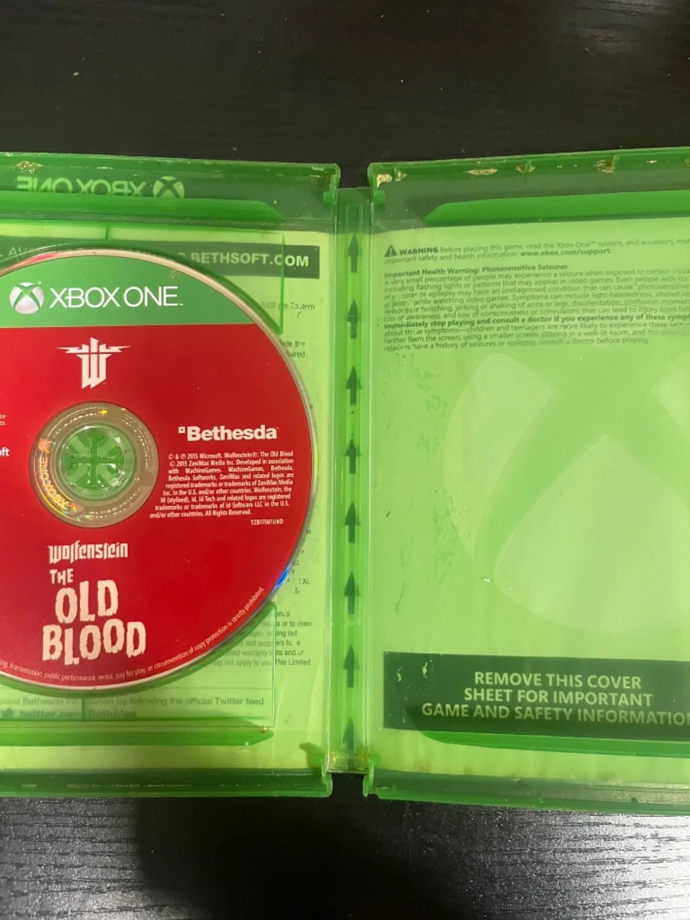 Wolfenstein: The Old Blood (Microsoft Xbox One, 2015)